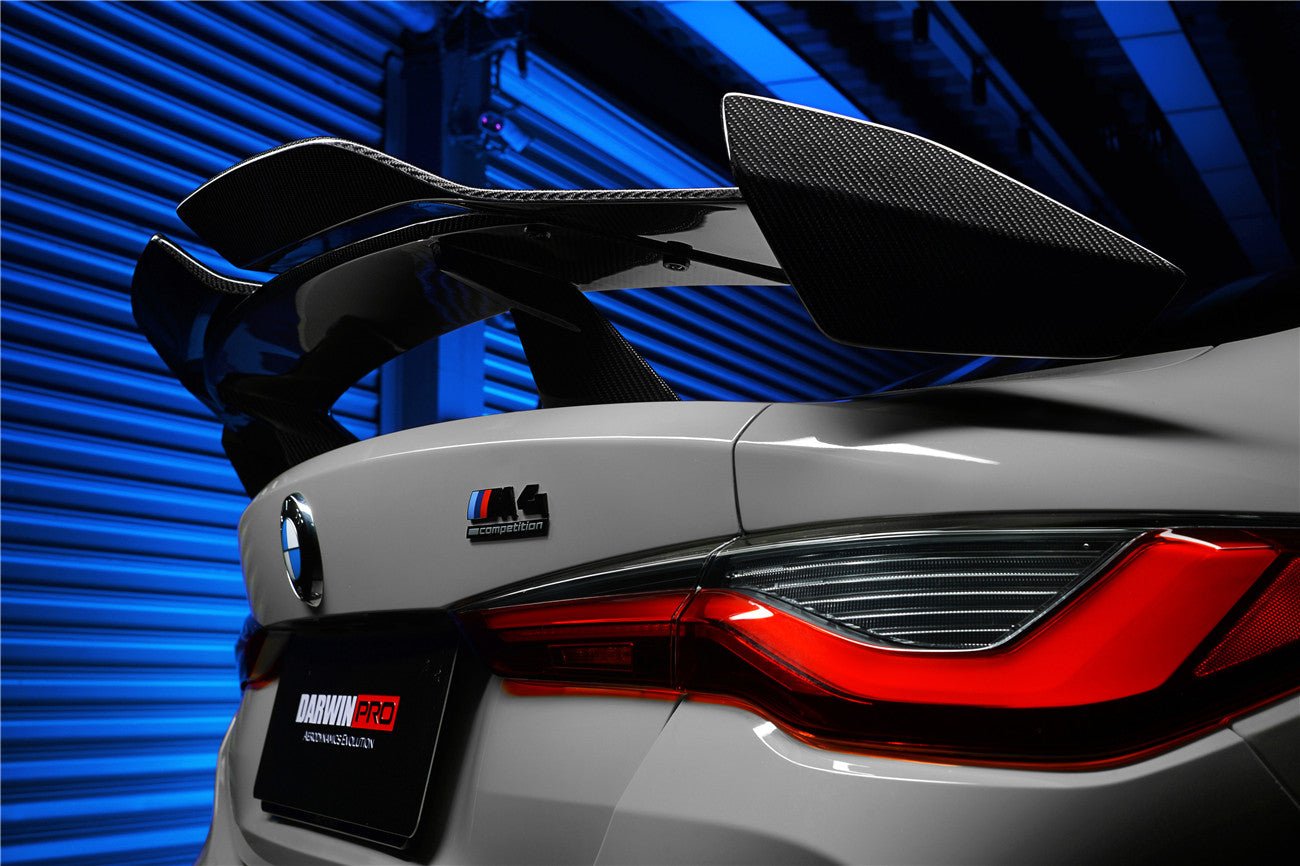 2021-2025 BMW M4 G82 & 4 Series G22 BKSSII Style Carbon Fiber Trunk Spoiler